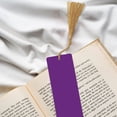 thumbnail image 6 of Kdxio Purple Print Metal Tassel Bookmarks,Perfect Gift for Art Lovers and Bookworms Metal Bookmarks for Women, 6 of 8