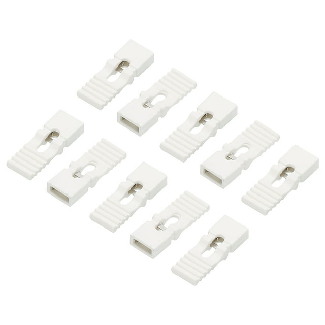 Unique Bargains Jumper Cap 2.54mm Pitch Connector Long Type Jumper Plug, White 20 Pack