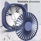 thumbnail image 4 of Mini ventilador creativo con orejas de gato usb-blanco Xemadio 220145-1, 4 of 9