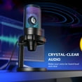 thumbnail image 5 of FIFINE Gaming Microphone for PC Computer PS5 PS4 Laptop, USB Streaming Microphone with RGB, Condenser, Mute Button, Gain Control for Recording-A6NEO, 5 of 11