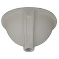 thumbnail image 5 of Nantucket Sinks UM-13x10 13-in x 10-in Small Ceramic Oval Undermount Vanity Bathroom Sink, 5 of 6