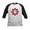 Black/White, variant on CafePress - Peace Flower Affection Kids Baseball Jersey - Kids Cotton Baseball Jersey, 3/4 Sleeve Shirt