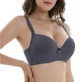 thumbnail image 2 of Txenfivo Plus Size Bras for Women Lace Push Up Full Coverage Underwire T-Shirt Bra Lightly Lined Womens Everyday Comfort Bra, 36C-50DDD, 2 of 8