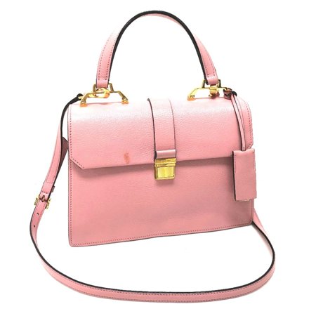 Pre-Owned Miu Miu 5BA108 2WAY Shoulder Bag Hand Bag Madras pink (Good)
