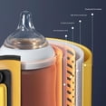 thumbnail image 5 of Portable Baby Bottle Warmer, Premium PU USB Bottle Warmer Heater with 18W Quick Charge, Wide Application Suitable for Home, Outing, Family Travel, Orange, 5 of 7