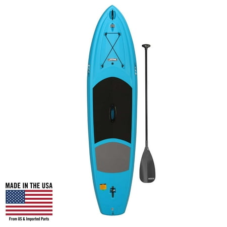 Lifetime 11' Amped Stand Up Paddleboard, Glacier Blue with Bonus Paddle