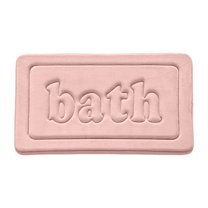 Pxyqht Absorbent Bath Mat, Machine Washable Bathroom Rug, Non-Slip Floor Mat, Soft Microfiber Carpet, Ideal for Bathroom Use