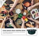 thumbnail image 5 of Tazón de almacenamiento de alimentos multifuncionales Práctico Ensalada de ensalada Cuenco de arroz Cuenco porción, 5 of 5