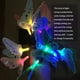 thumbnail image 5 of Toystoory 12/20 Led al aire libre Solar mariposa fibra óptica luces de hadas impermeable jardín luz Navidad cadena luz para decoración de Patio Iluminación y accesorios Solar 8 Modus 12LED Toystoory HA006385-03B, 5 of 6