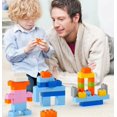 thumbnail image 4 of Ladrillos de construcción clásicos de 1000 piezas en 15 colores populares y 12 formas mixtas Juego de bloques de construcción pequeños creativos Juguete educativo de aprendizaje Regalo para niños Comp, 4 of 5