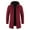 Red, variant on Fesfesfes Men's Fleece Jacket Casual Patchwork Cardigan Sweater Long Sleeve Button Lapel Slim Jacket Tops Sweater Coat On Sale