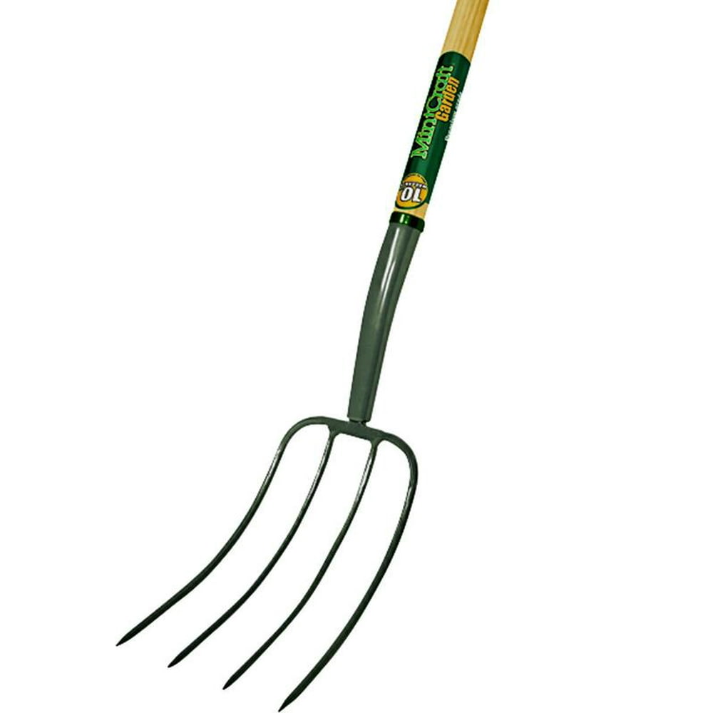 Landscapers Select Manure Fork, 54 In L Wood, 4 Pieces