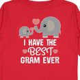thumbnail image 4 of Inktastic Best Gram Ever Grandchild Gift Boys or Girls Long Sleeve Toddler T-Shirt, 4 of 5