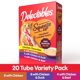 thumbnail image 2 of Cat Treat Delectables Squeeze Up, paquete de 20 x 15 ml, sin pescado, 2 of 8