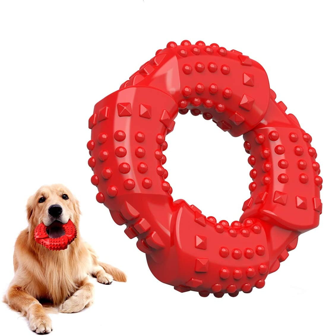 clapzovr Dog Chew Toys for Aggressive Chewers Large Breed Tough Indestructible Dog Toys for Puppy Large Dogs Interactive Boredom Treat Dispensing Toys Teeth Clean Pineaple