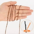 thumbnail image 6 of 1 Roll Halloween Twine Orange and Black Cotton Twine String 2mm Bakers Twine String 328 Feet Twine for DIY Crafts Gift Wrapping Halloween Party Decoration Gift Tags, 6 of 13