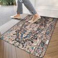 thumbnail image 3 of Boho Brown Patterned Carpet Welcome Door Mat Decorative Doormat Farmhouse Low-Profile Floor Rug Switch Mat for Home Indoor Outdoor Decorations 17 X 30 Inch, 3 of 6