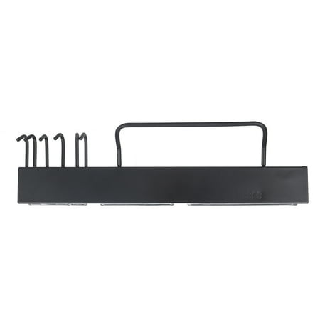 

Fashionable Knife Rack Exquisite Workmanship Knife Holder Restaurant Hanging Spatulas For Kitchen Home Length 40cm Black With 6 Hooks