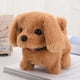 thumbnail image 2 of Muñeco de perro de peluche eléctrico que asiente con la cola que ladra y menea adecuado para bebés, niños, Labrador, YellowXL, 2 of 2