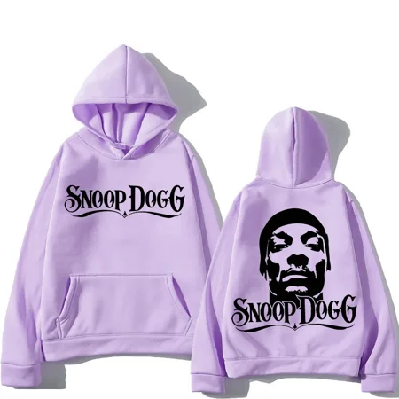 FEMBOY Snoop Dogg Hoodie Back Printing Hooded Grunge Comfortable Sweatshirt Hip Hop Clothes Fleece Pullovers