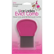 Lice Ladies EVICT Comb | Lice & Nit Removal Comb, Professional Lice Comb For All Hair Types