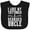 AB-Black, variant on Inktastic I Love My Tattooed & Bearded Uncle Boys Baby Bib