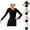 Black, variant on Pilates Wrap Top for Women 2025 Long Sleeve V-Neck Cross Wrap Back Tie Slim Fit Workout Ballet Shirt Yoga Blouse