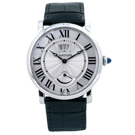 Pre-Owned Cartier Rotonde De Cartier W1556369 Steel Watch (Certified Authentic & Warranty)