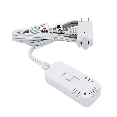 White Slide Dimmer - Uninex Plug-In Slide Control Dimmer Switch Brightness Control with Indicator Light UL Listed, White