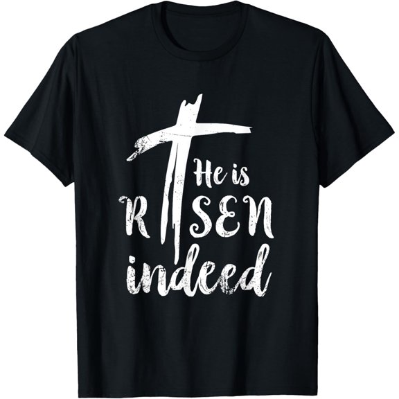 He is Risen Hallelujah Easter Religious Christian Idea T-Shirt