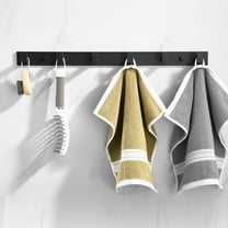 RENACLIPY 1Set Wall Mounted Coat Hooks Metal Hangers For Towel Key Coat Hanger Bathroom Kitchen Bedroom Closet