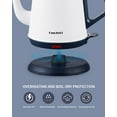 thumbnail image 6 of DmofwHi Gooseneck Electric Kettle(1.0L),1000W Electric Tea Kettle of 304 Stainless Steel,Auto Shut off,Coffee Kettle for Pour Over and Tea -White, 6 of 15