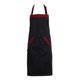 thumbnail image 3 of 5 delantales unisex con cuello halter y 2 bolsillos para chef, camarero, cocina, herramienta de cocina. Sywqhk Libre de BPA, 3 of 5