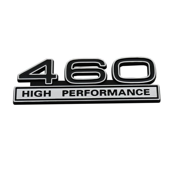 ZZ 2pcs 460 7.5 Liter High Performance Engine Emblems Badge 3D Decals Stickers Cars Trucks