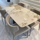 thumbnail image 4 of Luxury Modern Dining Table Set Console Elegant Living Room Coffee Table Space Savers Tavolo Pranzo Allungabile Furniture TY20XP My Lux Decor Round, 4 of 22