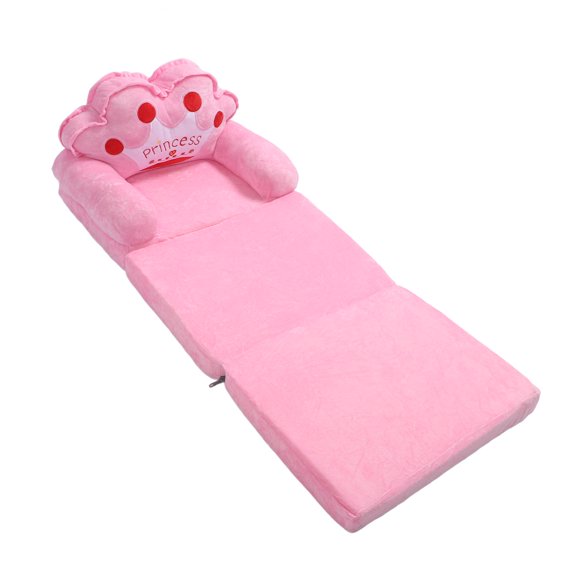 Toddler Chair, Foldable Cloth Sponge Soft Fold Out Couch Bed Floor Cushion Armrest Sofa for Napping Playing Sleeping Reading