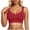 Red, variant on adviicd Maidenform Bras for Women Bras for Women Supportive Wireless Push Up Bra Full Coverage No Underwear Seamless Plus Size for Women(Coffee,XXXL)