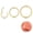 Gold(20G,6mm+8mm+10mm), variant on 20G Hinged Segment Seamless Clicker Ring,Nose Ring Hoop,Septum Helix Conch Piercing Jewelry,3 Pcs Lip Lobe Hoop Earrings(6mm+8mm+10mm,Gold)