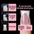 thumbnail image 3 of Gel blando Nail Tips NOVO OVO French Tip Short Duck x240, 3 of 7