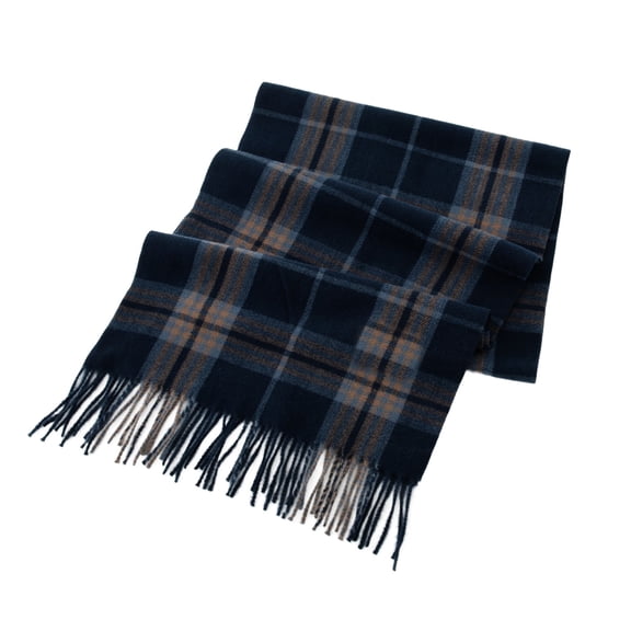 SWSMCLT Women's Winter Shawl Christmas Scarves Warm Fringe Fashion Spring Casual Cozy Brushed Pashmina Navy One Size