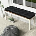 thumbnail image 4 of Gymax Outdoor Indoor Bench Cushion Patio Chair Cushion 52'' x 19.5'' x 6'' Black, 4 of 5