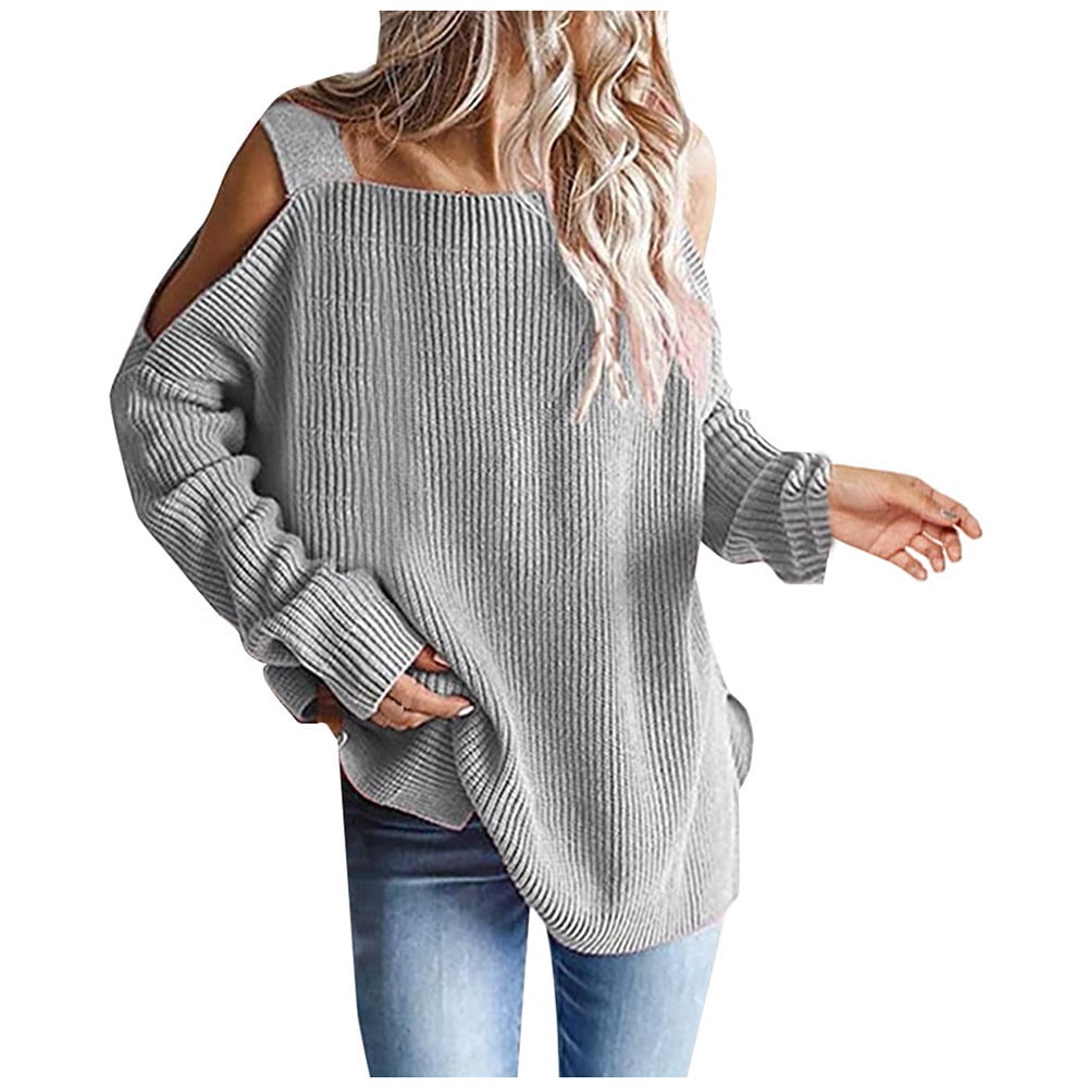 cold shoulder winter tops