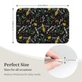 thumbnail image 4 of Pofeuu Wasp and Florals Print Hem Mat 40x60 - Multipurpose Doormat for Indoor & Outdoor Use - Welcome Your Guests with our Entrance Mat, 4 of 6