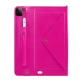 iPad Pro 4th Generation Case, iPad Pro 12.9 2020 Cover w/ Pen Holder, Dteck Premium PU Leather