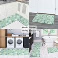 thumbnail image 5 of Pioneer Flower Floral Print Pattern Kitchen Rugs Sets Of 2, Anti Fatigue Non Slip Washable Floor Mats for Kitchen Sink Laundry, 17X30 Inch + 17X47 Inch, 5 of 6