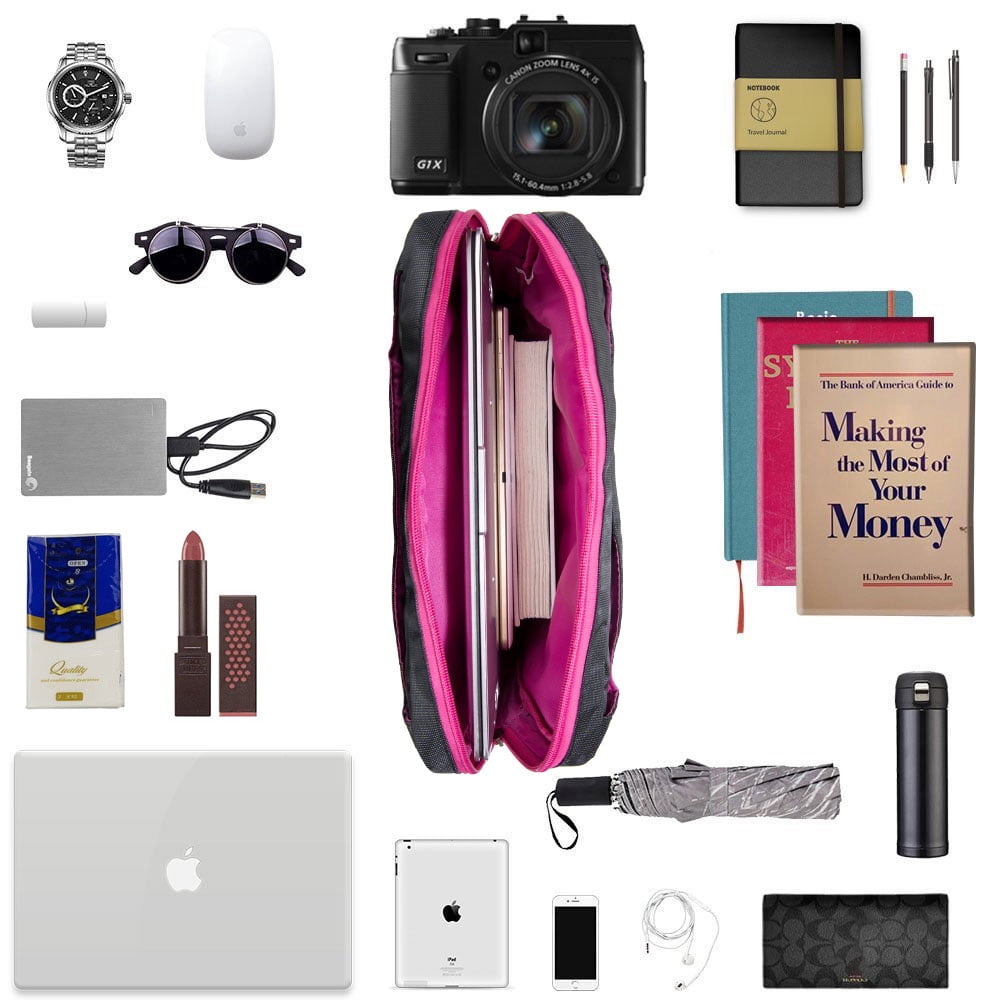 13.3 Inch Laptop Sleeve Shoulder Bag Briefcase Handbag for School Work Women Men