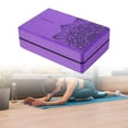 thumbnail image 6 of Yoga Block Exercise Bricks Non Slip Surface Balance Training Yoga Brick for Pilates Meditation Home Gym Fitness Violet, 6 of 8