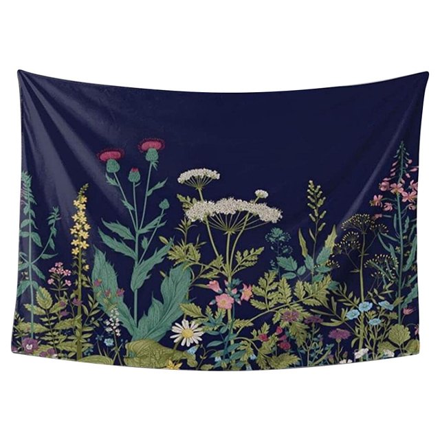 Plantas Para El Hogar, Tapiz Colgante De Pared Para Dormitorio, Sala De Estar, Dormitorio, Decoración De Pared Noticed HA040366-03