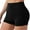 Black, variant on Wensltd Women's High Waist Yoga Workout Shorts Tummy Control Fitness Athletic Running Shorts
