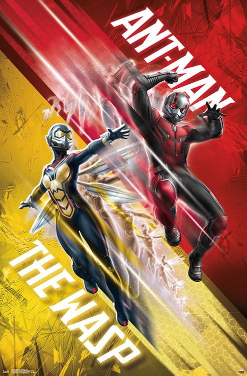 U.S Movie Wall Poster Print 30CM X 43CM Import Posters Ant Man and The Wasp